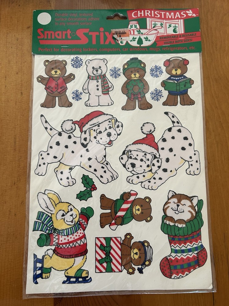 Christmas Animals Paper Magic Smart Stix textured Vinyl Sheet