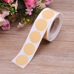 Kraft Paper Round Label Diameter 2.5cm Handmade Baby Shower Guest