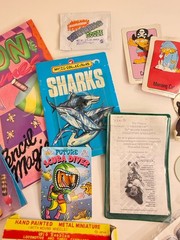 Vtg 1990s Mixed Ephemera Paper Junk Journal Millennial Nickelodeon Scholastic