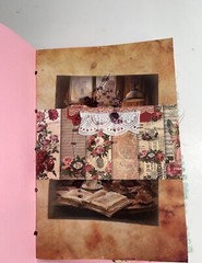 valentines junk journal scrapbook tassel pen clip 62 pages rabbit couple 1 sig