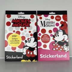 Disney Mickey & Minnie Mouse Stickerland Sticker Books 295+ Each School Gift