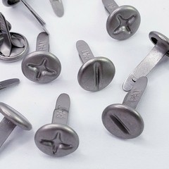 20 Screw Top Brads Phillips Flat Head Handyman Dad Fathers Day Cards Arts Crafts