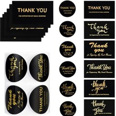 600 pcs1.5inch Thank You for supporting My Small Business Cards120 pieces 2×3.5