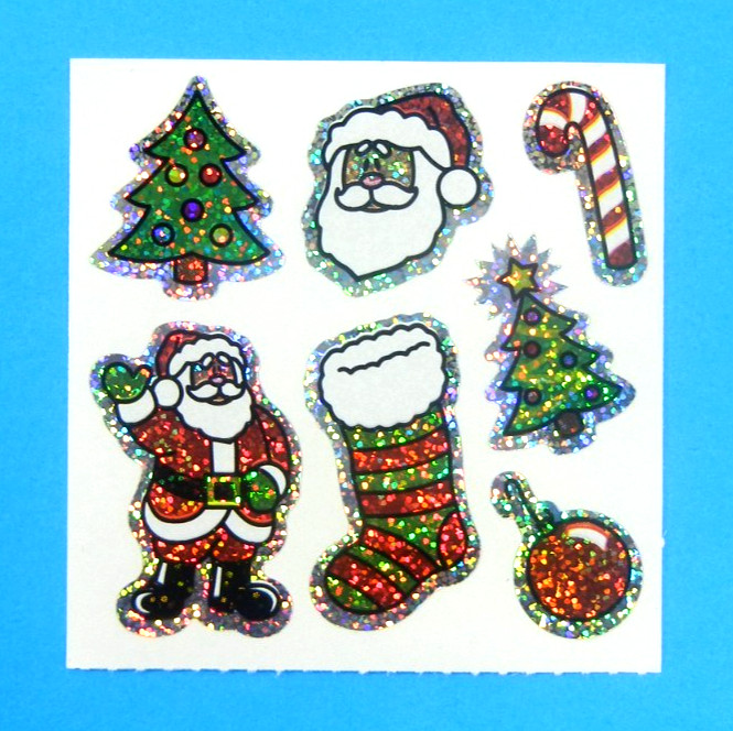 Prismatic Christmas Items Carson Dellosa Sticker Mod Sheet 2″x 2″