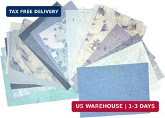 Textured Scrapbook Paper Mesh Fabric – Junk Journal Supplies Assorted Set 51 She