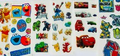 575+ Stickers Mxd Themes, Cat In the Hat, Mickey Mouse, Bluey, Disney Themes +
