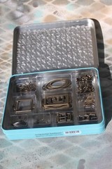 Stampin Up HODGEPODGE HARDWARE BRASS, Partial FREE SHIPPING!