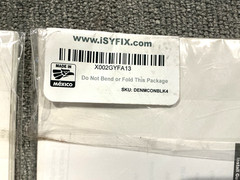 (LOT OF 2) iSYFIX Black Consecutive Number Stickers *1 to 50 *4-inch, Vinyl