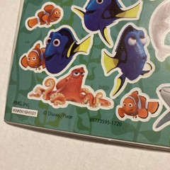 Disney Pixar Finding Dory Stickers 3 Sticker Sheets 12 Designs NEW (2) 2017