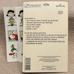 2 Sheets Hallmark Peanuts Gang Stickers Snoopy Lucy Charlie Sally Linus