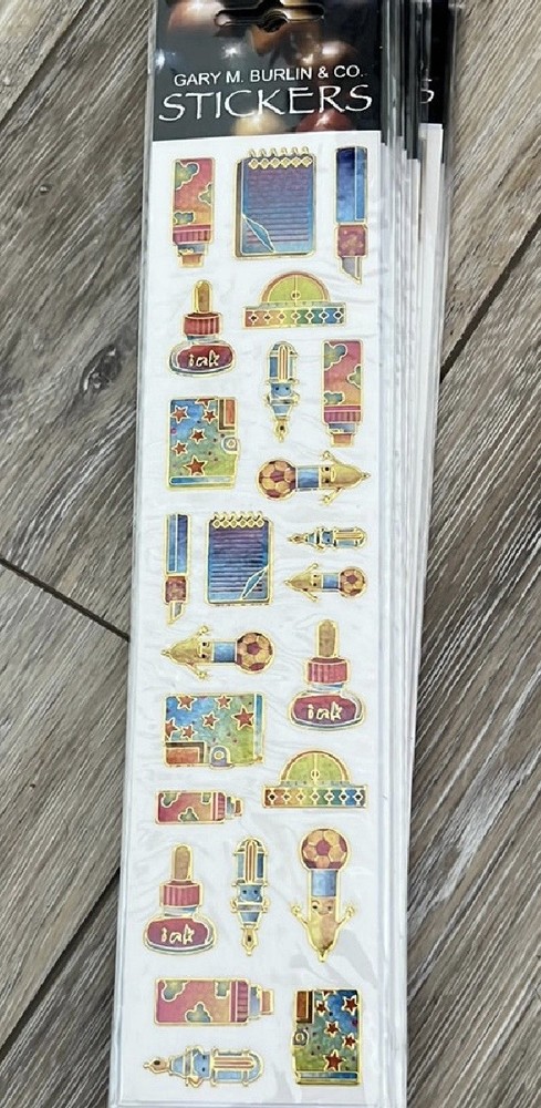 Pens and Notebooks Stickers