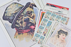 Scrap Victorian Advertising 50 Piece Craft Paper Scrapbooking Vintage Material