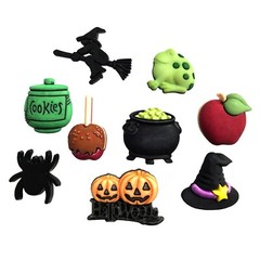 Buttons Galore 50+ Assorted HALLOWEEN Theme Buttons Set for Sewing & Crafts