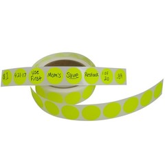 Color Coding Labels Super Bright Fluorescent Neon Yellow, Green, Orange and P…