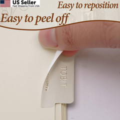 UPAFEXXI-Laminated Bible Tabs with Book Summaries(Gold Foil Summaries Gray