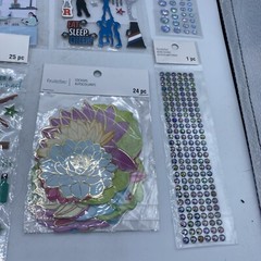 “New”Lot Of 8 Pkgs – RECOLLECTIONS STICKERS ALL NEW IN PKGS. SEE PIC