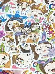 NewJeans 2, 26 pcs, stickers, kawaii, NJ, NJZ, K-pop, MURAKAMI