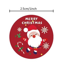 Removable Non-Damaging Durable UV-Resistant Lightweight Christmas Curly Stickers