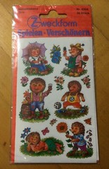 Vintage Zweckform Sealed Sticker Pack Activity Theme German Made