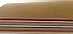 Christmas 12″x12″ Embossed Card Stock 40 Sheets ~ Scrapbooking ~ Craft (Opened)