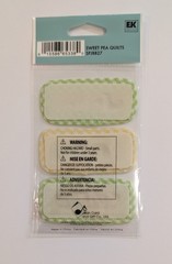Jolee’s Sweet Pea Baby Quilts Embroidered Scrapbooking Stickers