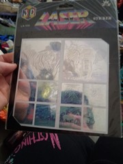 3D Laser Stickers Outer Safari Animals VTG NOS