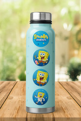1000 (2 rolls) SpongeBob SquarePants Stickers Multi-Character ,500pcs/Rolls