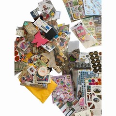 Huge Sticker Lot Scrapbook Planner Kawaii Vintage Ephemera Craft Bundle Destash
