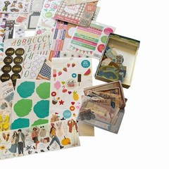 Huge Sticker Lot Scrapbook Planner Kawaii Vintage Ephemera Craft Bundle Destash