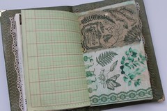 Handmade «Green Garden» Themed Album/Journal