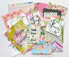 Junk Journal, Scrapbook Paper, Crafting Paper, & Quotes 30+ Papers #JJS30