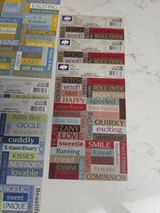 CLOUD 9 Design Scrapbooking Stickers Lot Of 57 NIP
