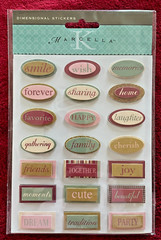 Marcella by Kay Dimensional Stickers 4 Sheets; New Unopened; Original Owner