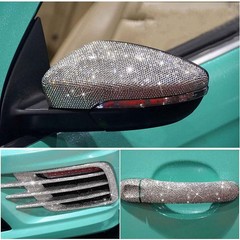 12000 Pieces 2mm Bling Bling Rhinestone Sheet DIY Car Decoration Self Adhesiv…