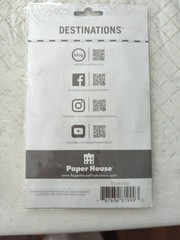 Paper House 3D Stickers, Spain, Brand New, Sealed, 4 Pkgs , 55 Stickers Total