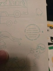 Vintage Mrs. Grossman’s CITY STREETS TRANSPORTATION Sticker Sheet Lot