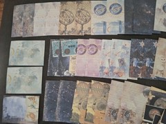 Original Retro Material Pack 100 Pc Scrapbooking JJ Craft Kit Papers Illusory…