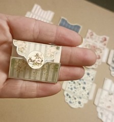 Mini Envelopes Romance Junk Journal Die Cut Tag Scrapbook Cottagecore Bridgerton