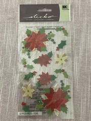 Sticko Stickers – Christmas Stickers for Gifts or Scrapbooking Lot of 4 packages