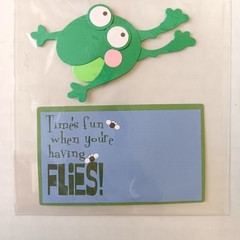 Paperbilss Westrim Crafts Green Hippity-Hop Frog Dimensional Stickers – 3 Pieces