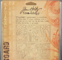 Jim Holtz idea-ology Grungeboard Nature 8 Sheets 181 pc.