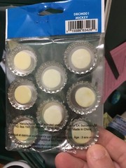 Lot of 2 ~ DISNEY Mickey Minnie Pluto Goofy Donald ADHESIVE BOTTLE CAP STICKERS