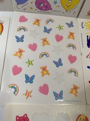 Hallmark, AGC, & Trend Loose Partial Sheet New Stickers Bears, Sweet Dreams, Etc