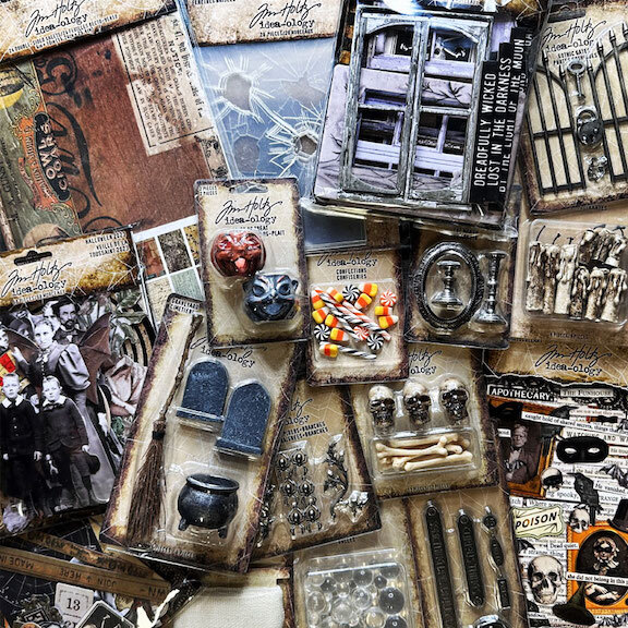 TIM HOLTZ COLLECTION OF EVERYTHING HALLOWEEN IDEA-OLOGY 2023 AND OLDER