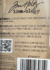 Tim Holtz Idea-ology Wishbones Resin Faux Bones Embellishment TH93071