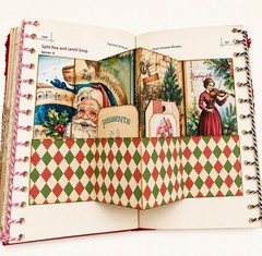 Handmade One-of-a-Kind Christmas Junk Journal | Vintage Altered Book |…