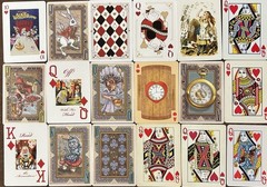 Alice in Wonderland Single Swap Playing Cards -Lot of 18 Cards Themed