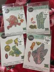 Sizzix Metal Cutting Dies Thinlits FAIRY #2, 4, 5, 6-662849,662851,662852,662853