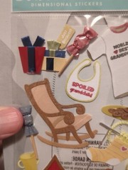Jolees Grandma and Grandpa Scrapbook Stickers Grandparents House NIP SPJBLG129
