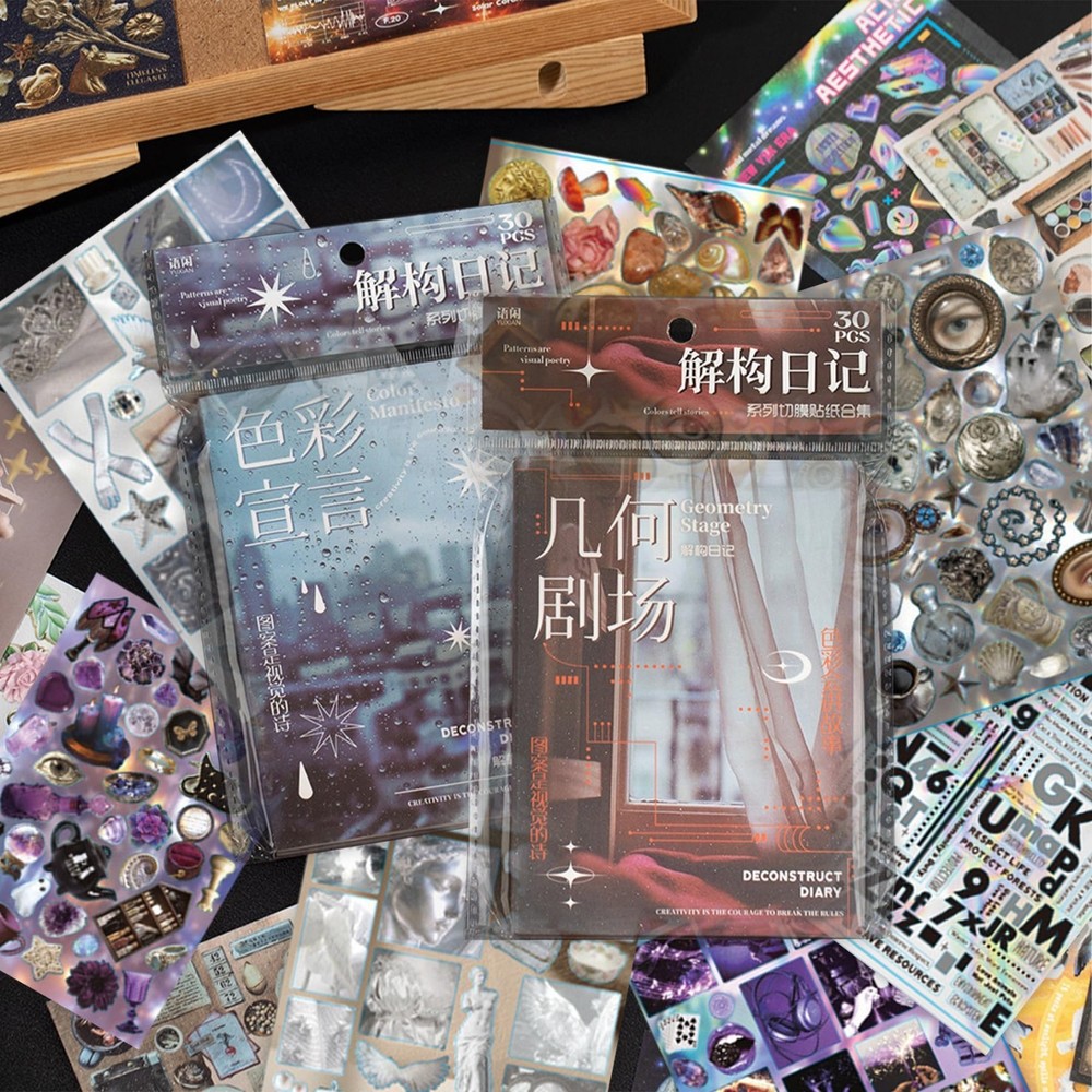 1600+ Vintage Scrapbook Stickers for Junk Journals, Retro Y2K Craft Supplies, Ep